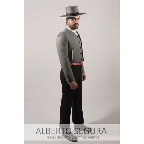 Traje de Corto Alpaca Gris Marengo