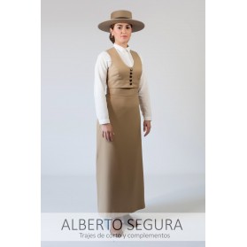 Falda Sarga Camel