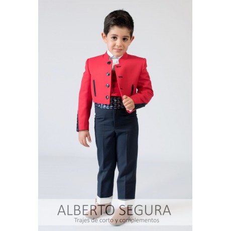 Traje de niño; traje campero