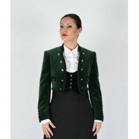 Traje de Terciopelo Verde