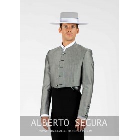 Chaqueta Alpaca Nacional Gris Claro