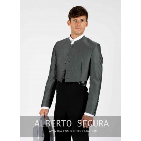 Chaqueta Alpaca Nacional Gris Medio