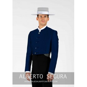 Chaqueta Alpaca Nacional Azul Medio