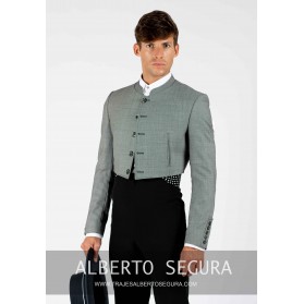 Chaqueta Ojo de Perdiz Gris Claro