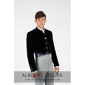 Chaqueta Terciopelo Azul 